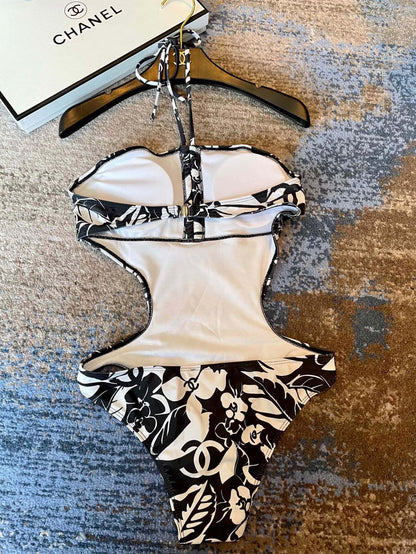 C 25 Camellia One-piece Swimsuit