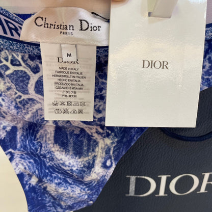 D 25 New Blue Split Swimsuit