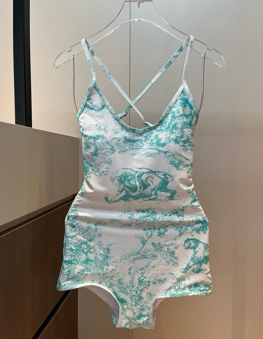 D 25 New One-piece Swimsuit