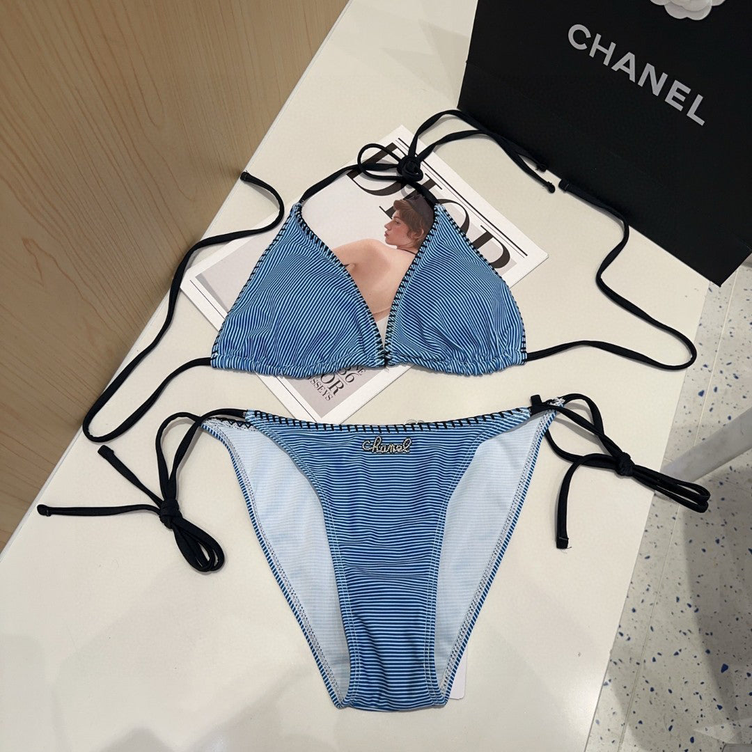 C 25 Blue Bikini Swimsuit