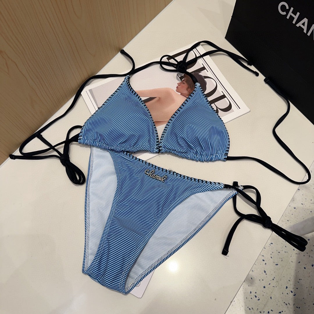 C 25 Blue Bikini Swimsuit