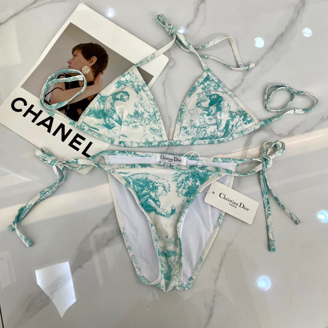 D 25 Tiffany Green Bikini