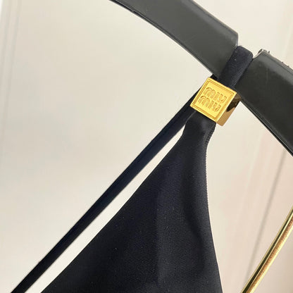 M 25 New High-grade Black One-piece Swimsuit