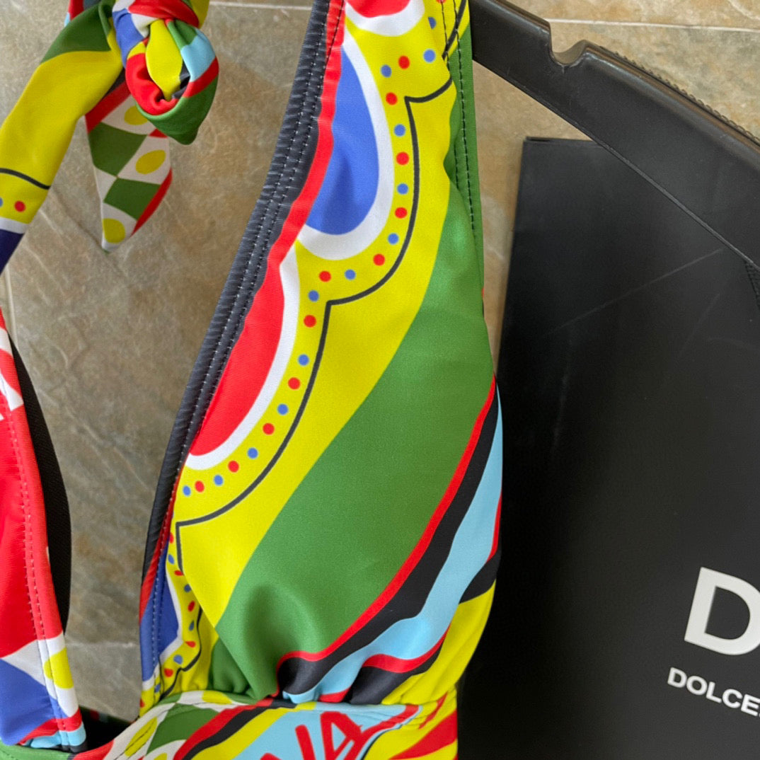 Do 25 New One-piece Swimsuit Letter Print