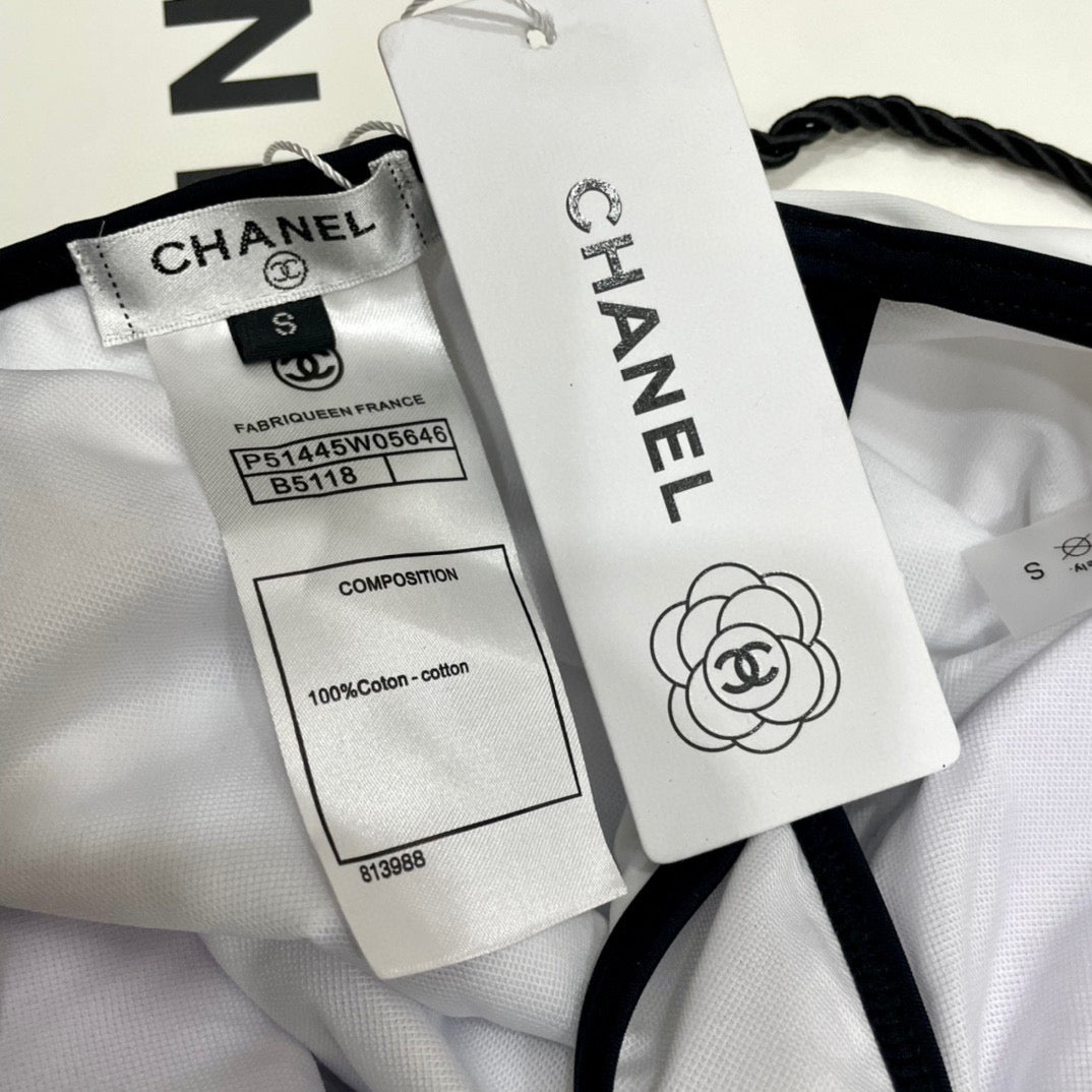 C 25 Big Bow One-piece Swimsuit
