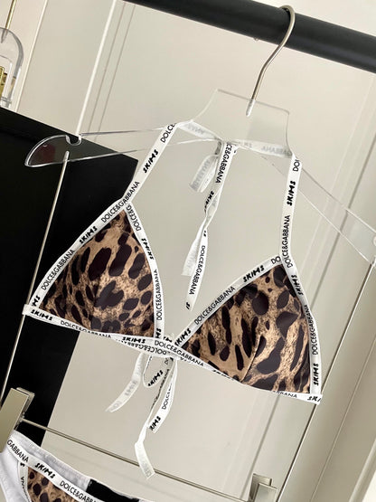 Do 25 Leopard Print Separate Swimsuit