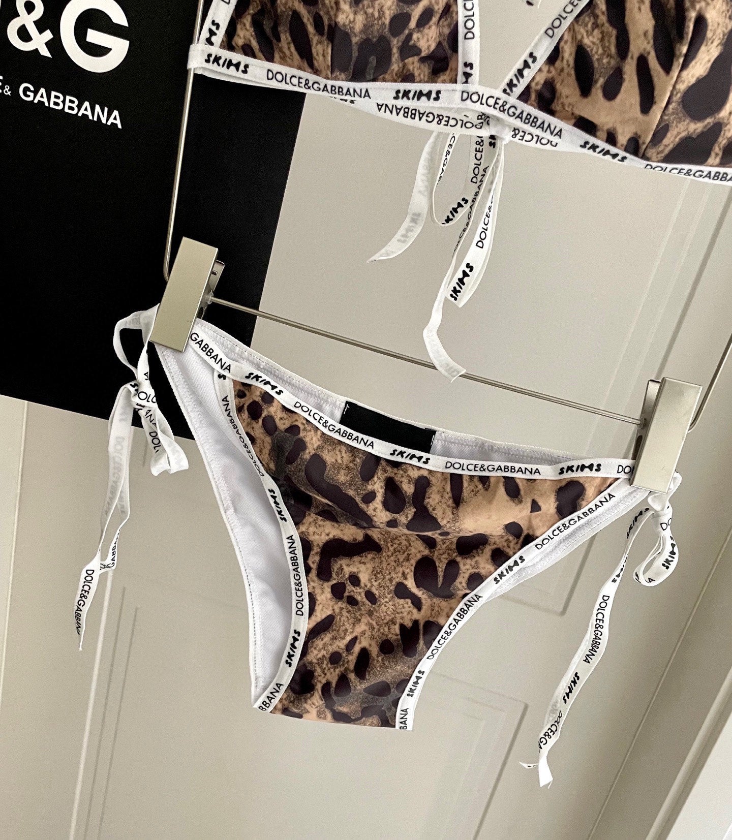 Do 25 Leopard Print Separate Swimsuit