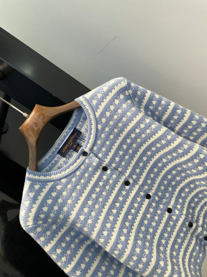 25 Spring and Summer New Round Neck Knitted Cardigan Top