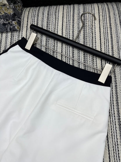 2025 Summer New Arrival Contrast Color Stitching Casual Shorts
