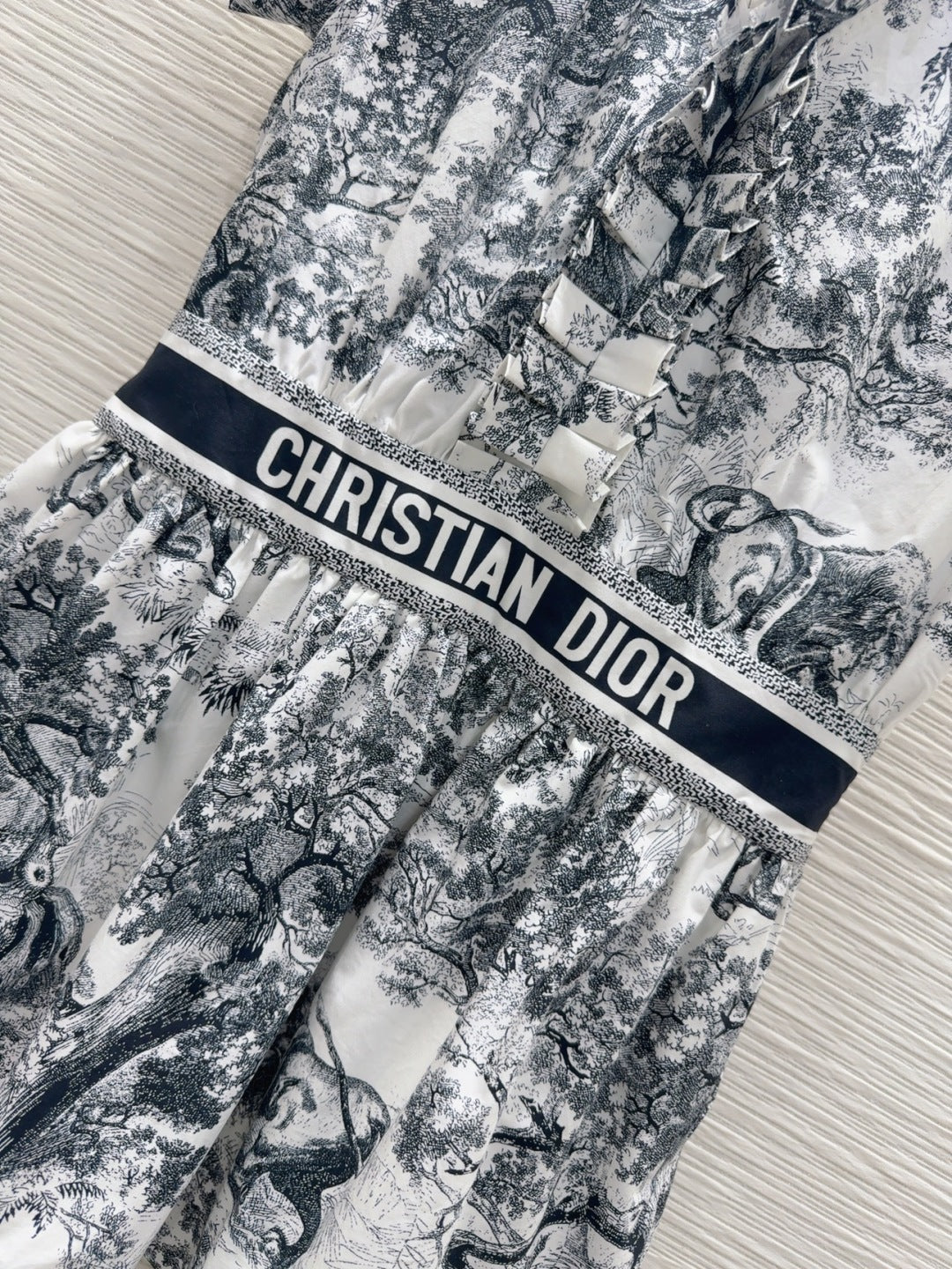 25SS New Summer Printed Vest Dress