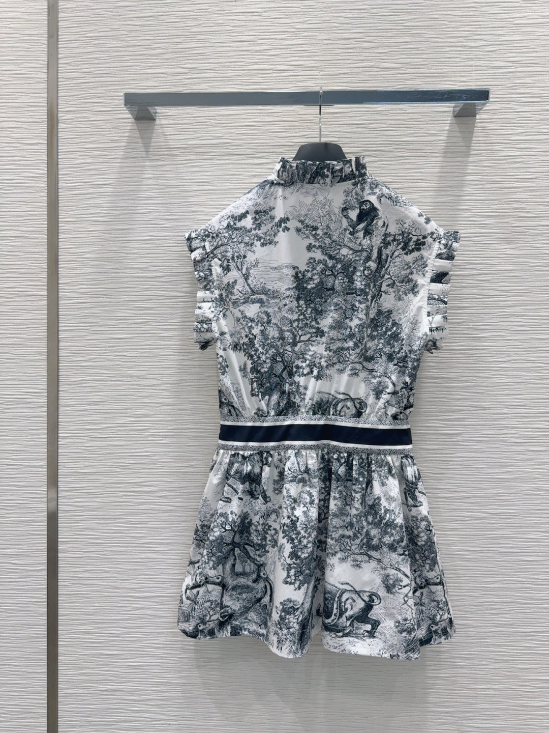 25SS New Summer Printed Vest Dress