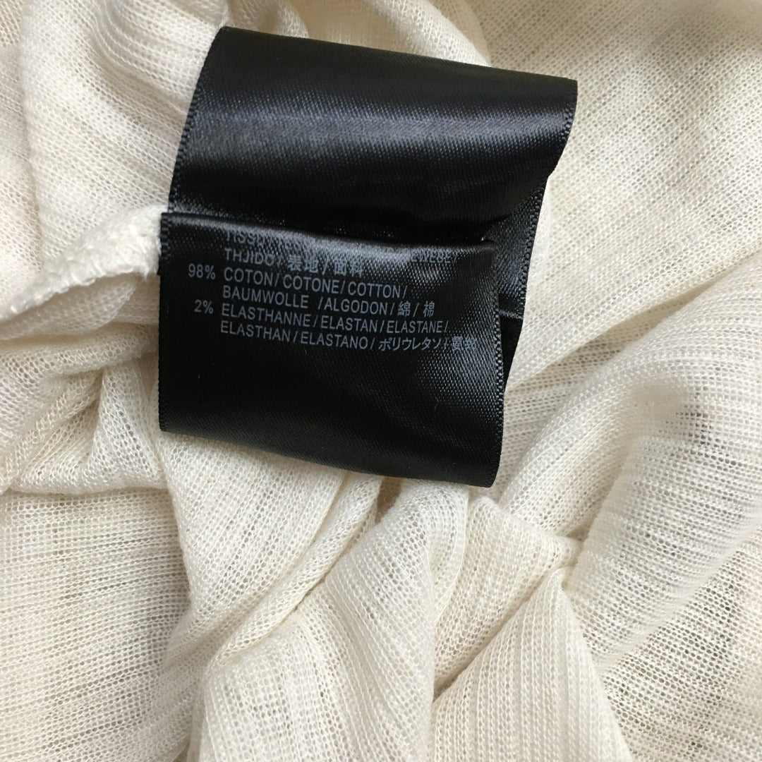 2025 New Simple Embroidery Red Letters Thin Perspective Cotton Vest