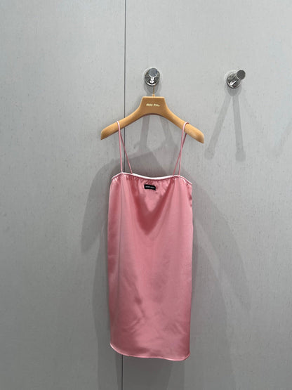 Robe à bretelles en acétate printemps/été 5Ss 