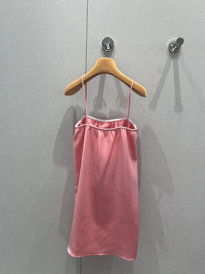Robe à bretelles en acétate printemps/été 5Ss 