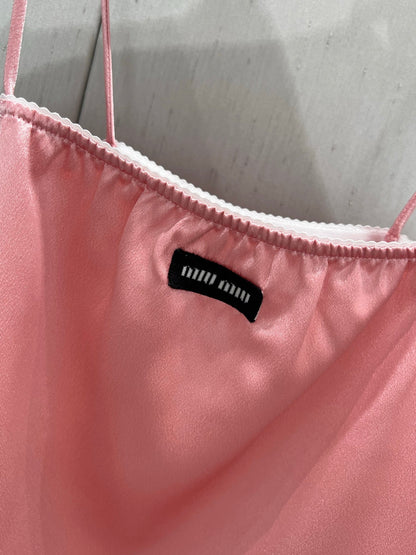 Robe à bretelles en acétate printemps/été 5Ss 