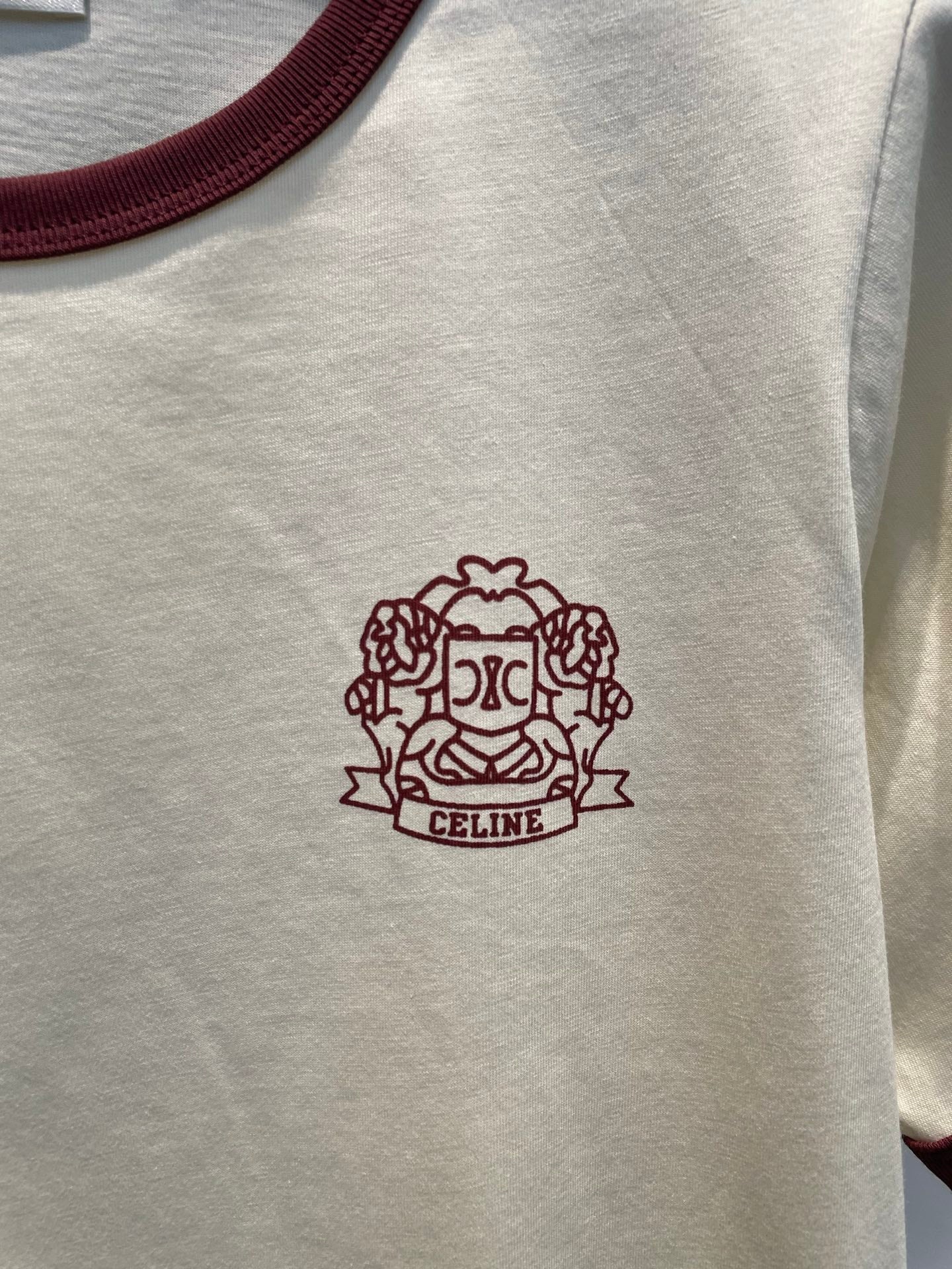 25 Summer new simple letter logo round neck T-shirt
