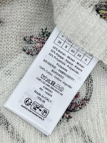 D 25 Dragonfly Knit Sweater