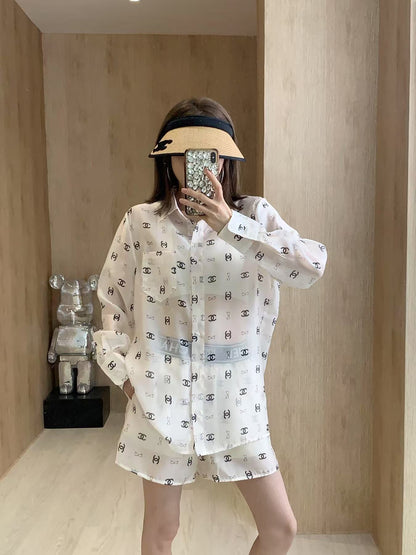 25 Spring and Summer New Shirt Sun Protection Set