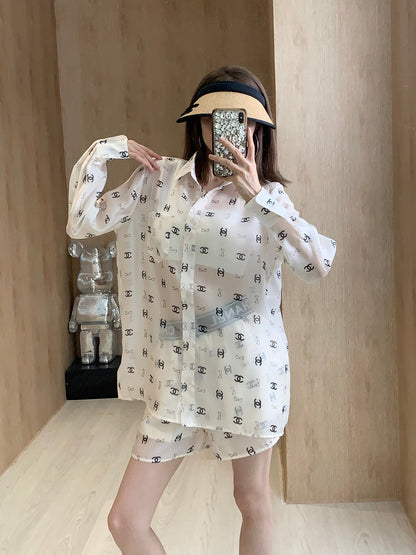 25 Spring and Summer New Shirt Sun Protection Set