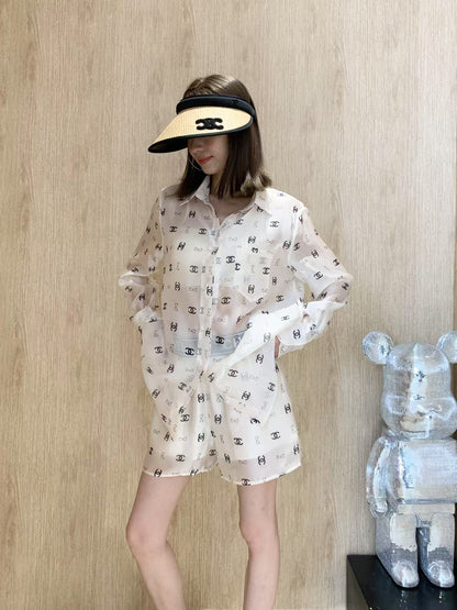 25 Spring and Summer New Shirt Sun Protection Set