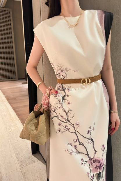 2025 Summer New Arrivals Straight Printed Long Skirt