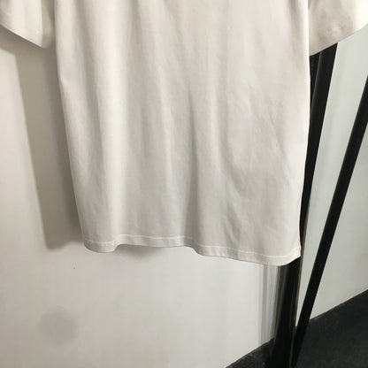 25 Summer New Beaded Round Neck Short Sleeve T-shirt