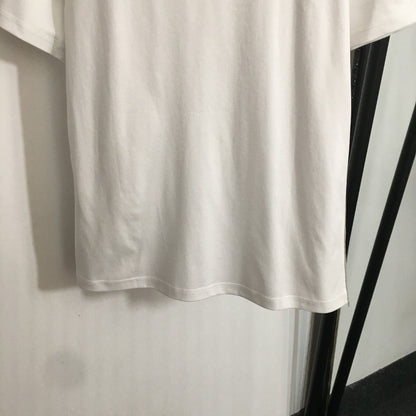 25 Summer New Beaded Round Neck Short Sleeve T-shirt