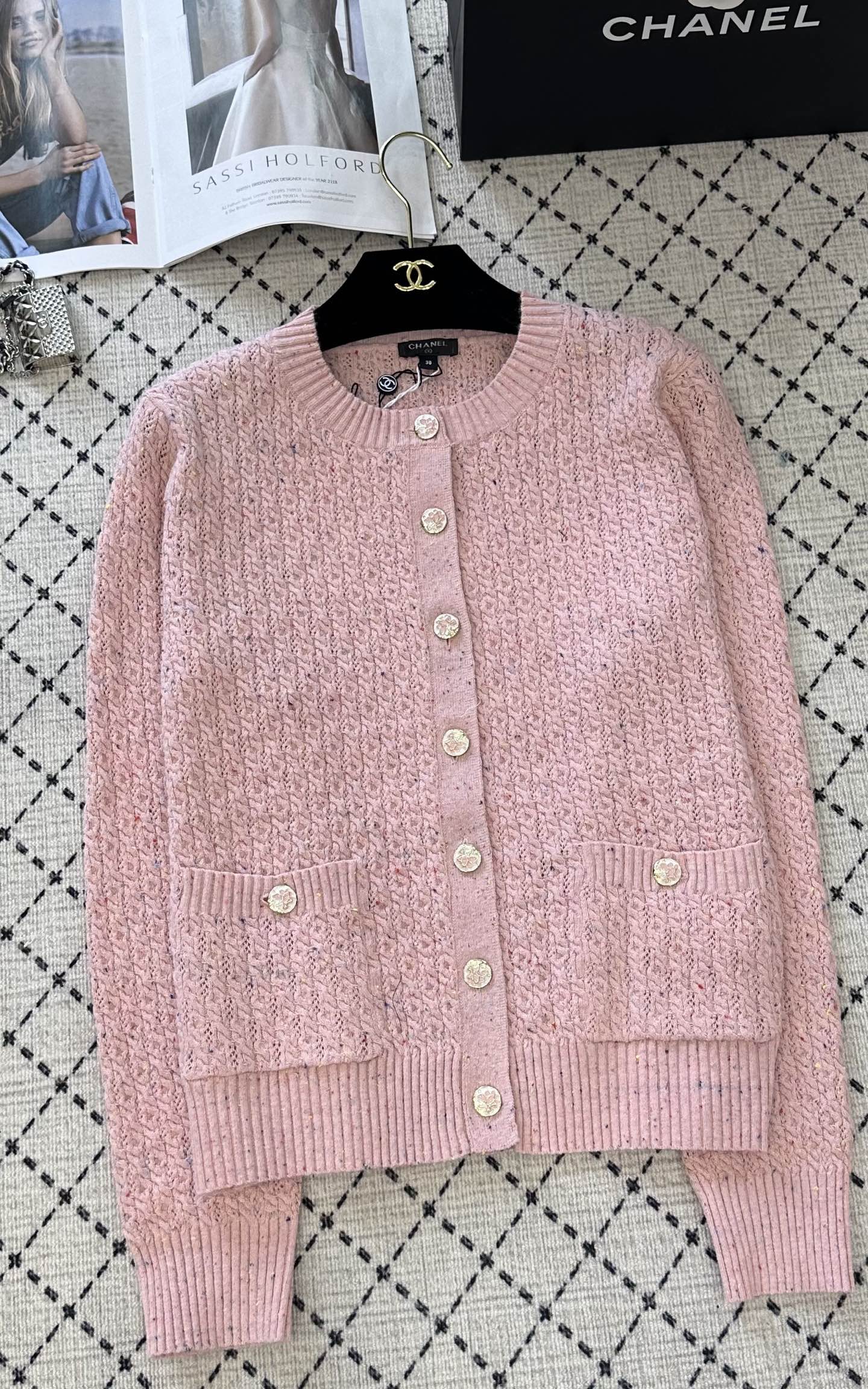 25 Summer New Round Neck Knitted Cardigan