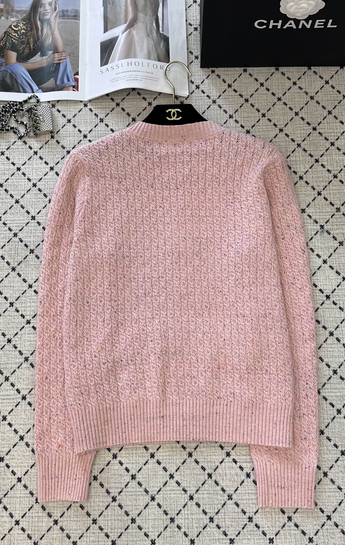 25 Summer New Round Neck Knitted Cardigan
