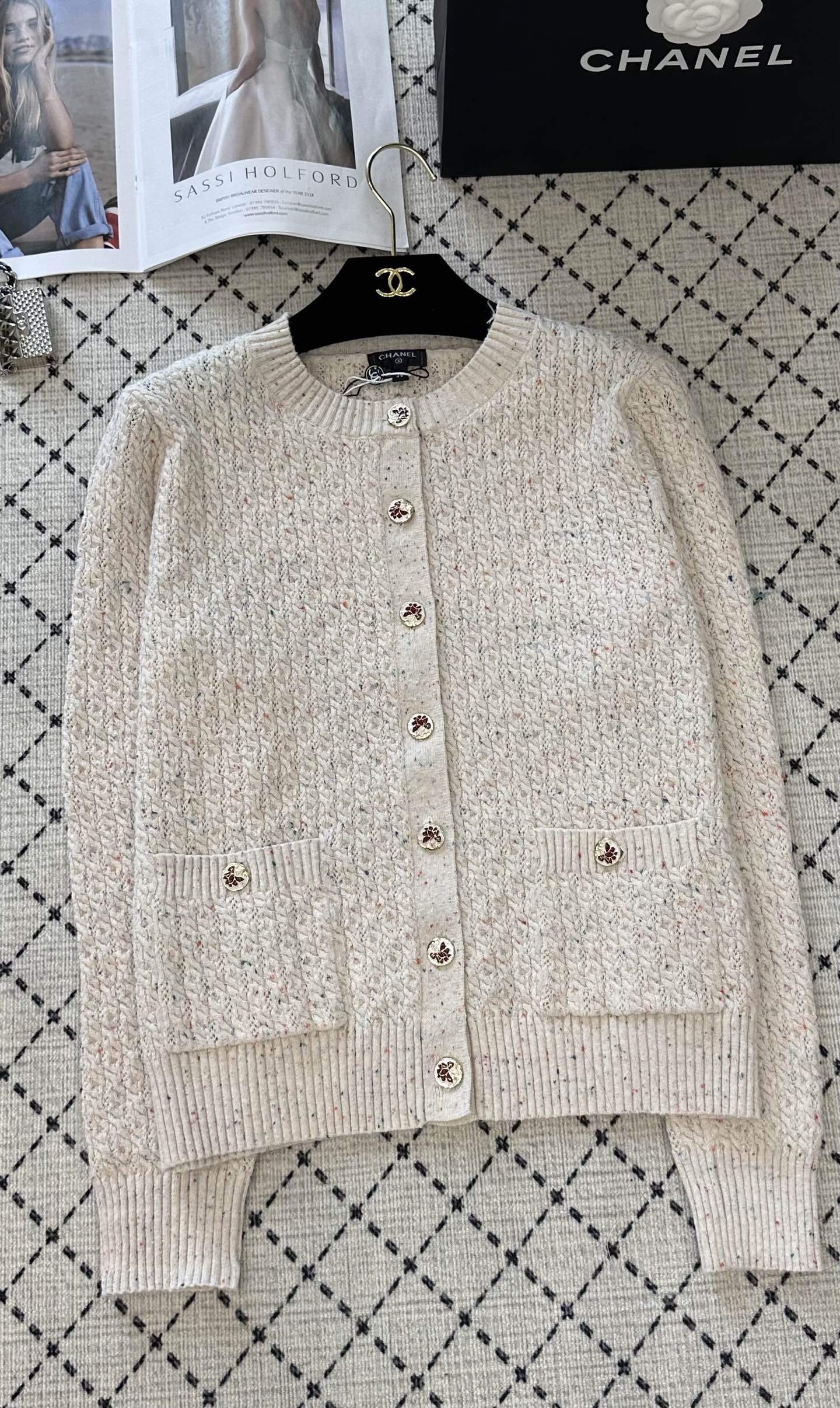 25 Summer New Round Neck Knitted Cardigan