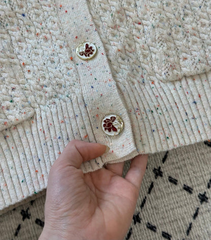 25 Summer New Round Neck Knitted Cardigan