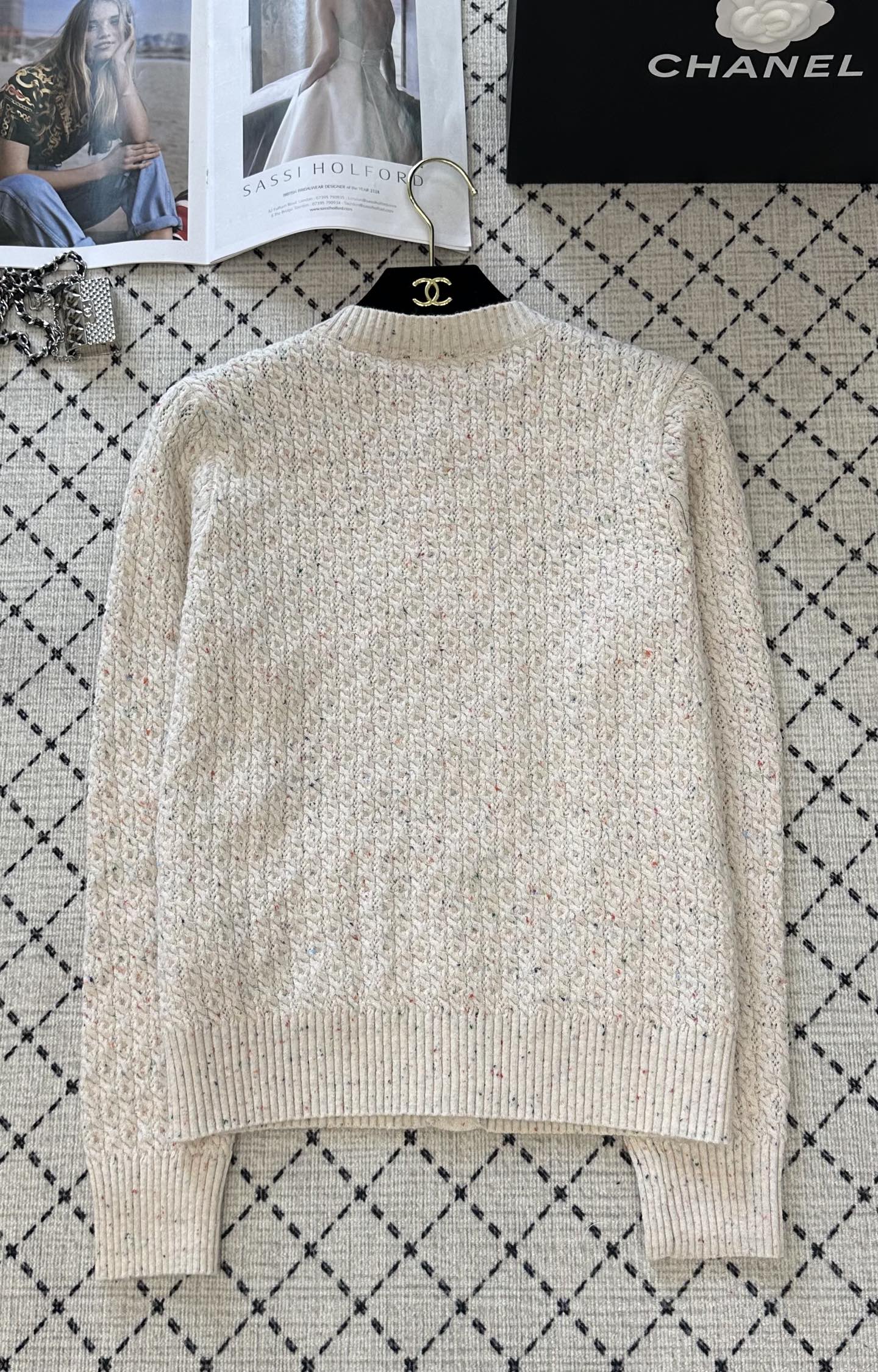 25 Summer New Round Neck Knitted Cardigan