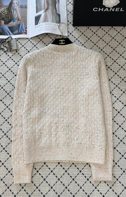 25 Summer New Round Neck Knitted Cardigan