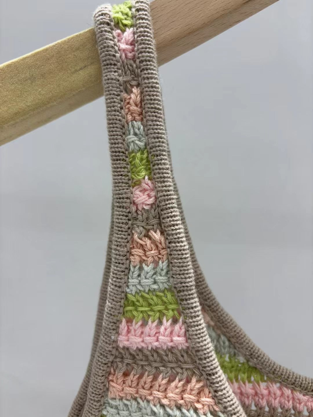 25 new summer striped knitted vest