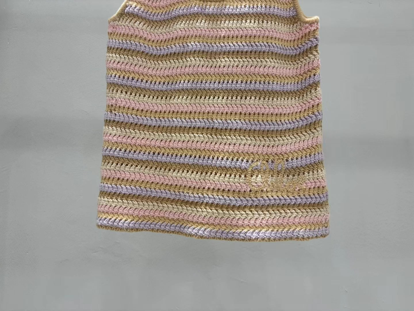 25 new summer striped knitted vest