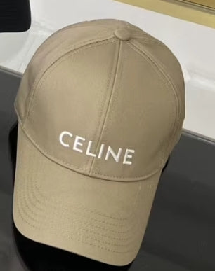 Ce 25 Monogrammed Embroidered Logo Baseball Cap