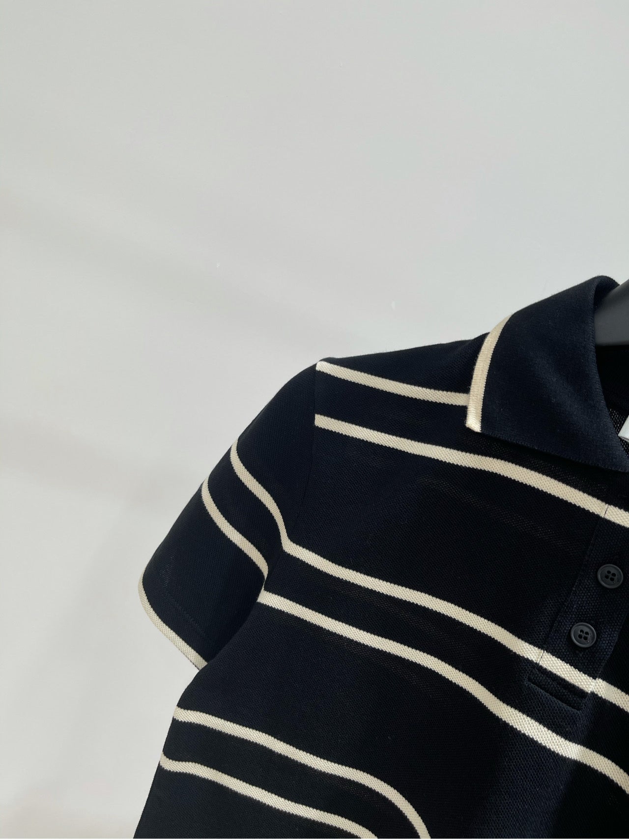 Y 25 Classic Colorblocked Striped Knit Top