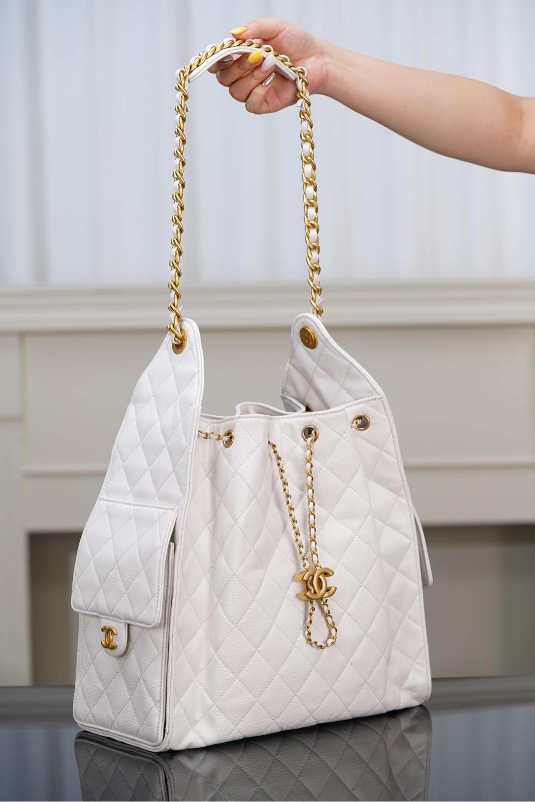 C 25 Drawstring Bucket 𝐡𝐨𝐛𝐨 Bag