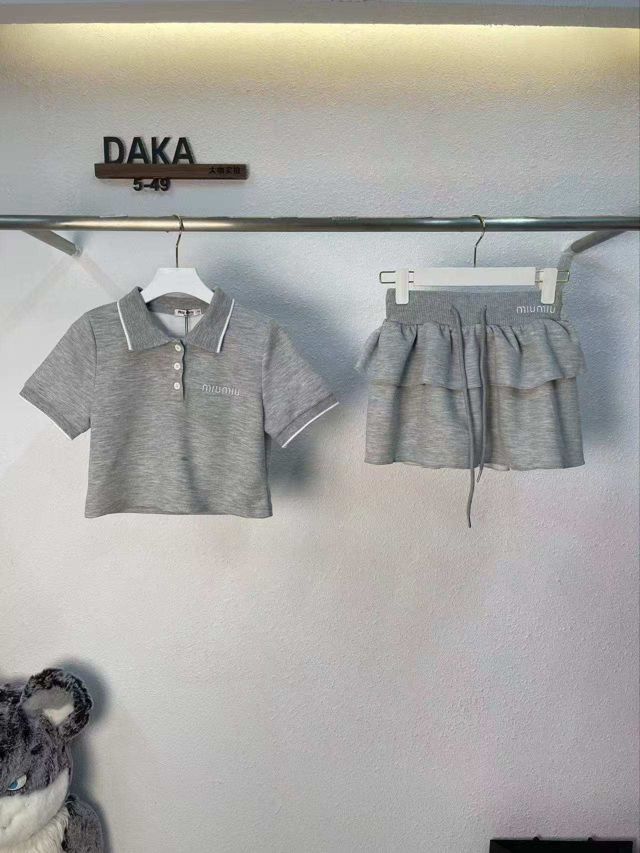 M 25 POLO Short Sleeve + Cake Skirt Set