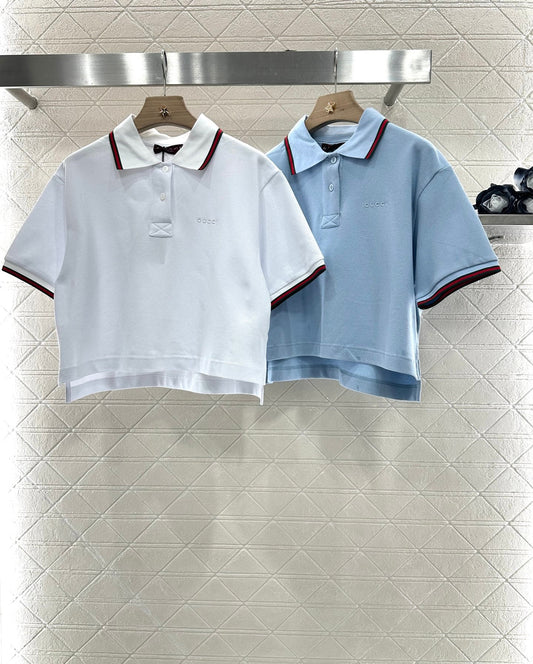 G 2025 Summer New Short Polo Tops