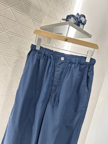 C 2025 Summer New Arrivals Wide Leg Drawstring Trousers