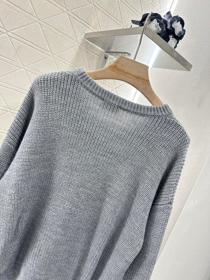 CE 2025 Summer New Arrival All-match Arc de Triomphe Pullover Sweater