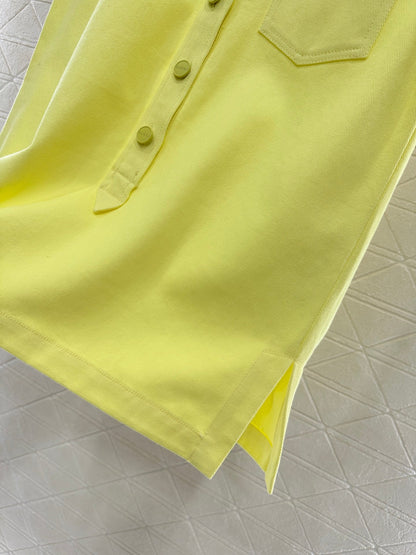 G 2025 Summer New Vest Top Shorts Set