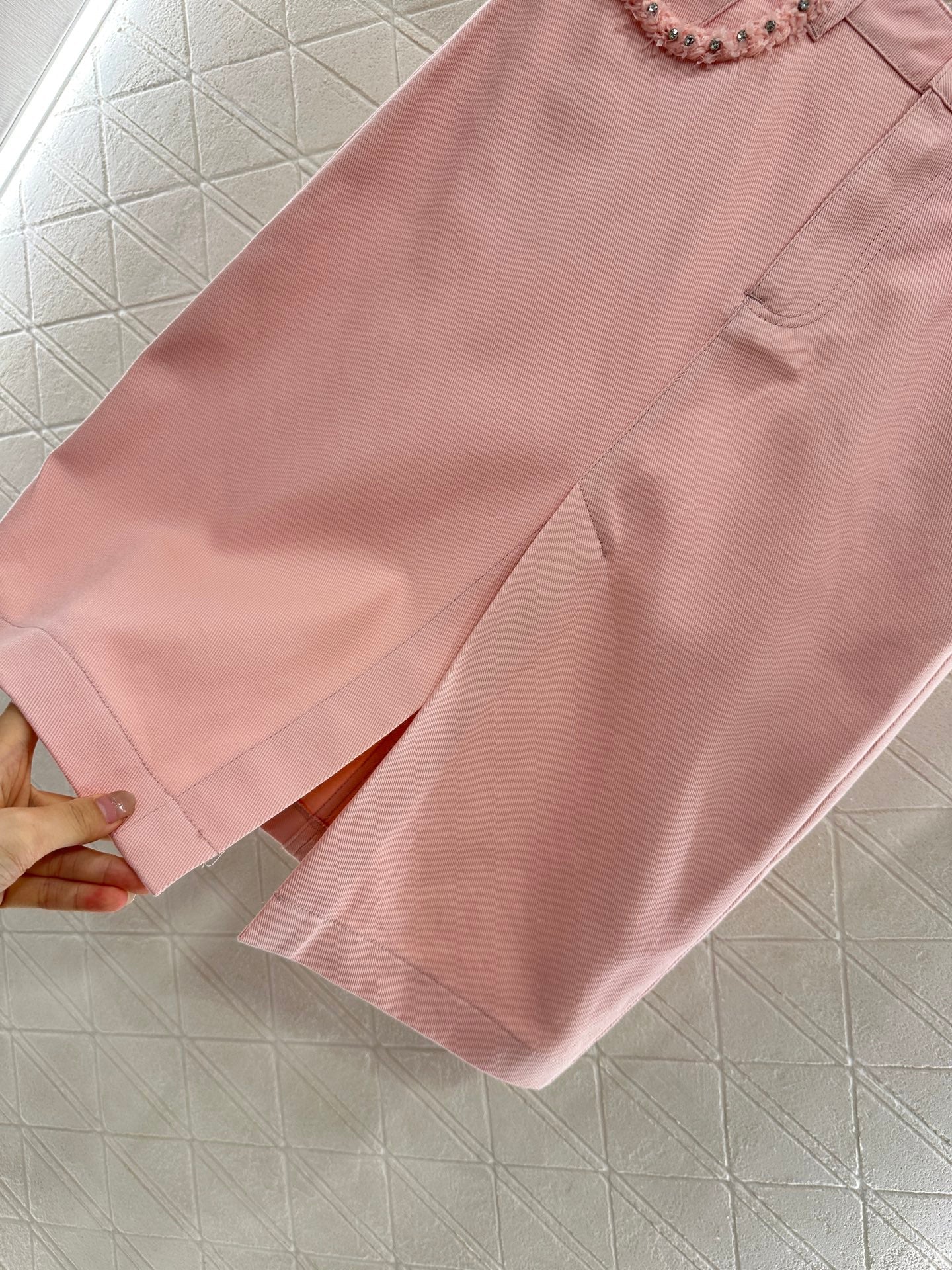 G 2025 Summer New Vest Top Skirt Set