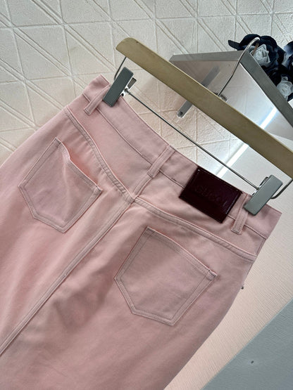 G 2025 Summer New Vest Top Skirt Set