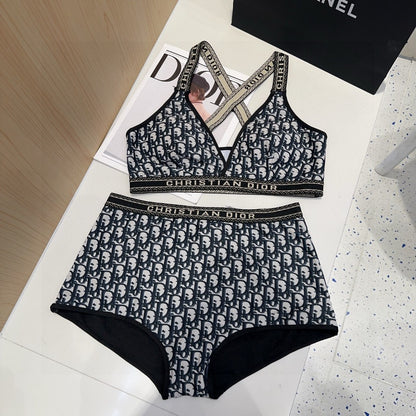 D 25 Athletic Zip Tank + Shorts Set