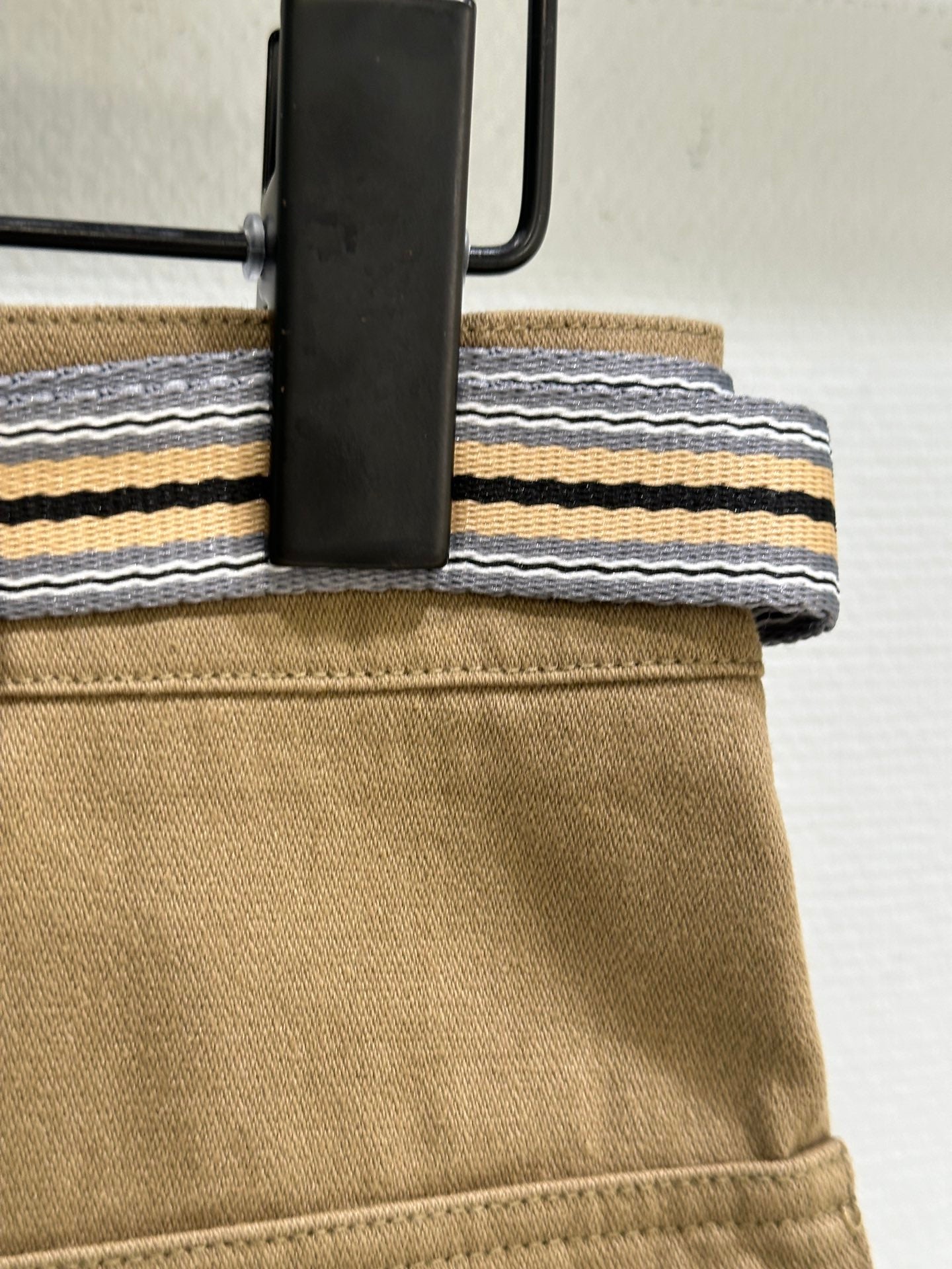M 25SS Early Spring Work Pocket Belt Skirt