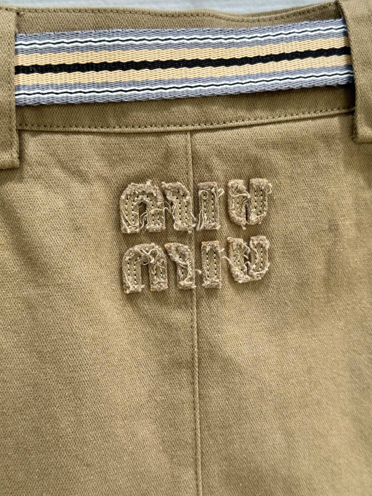 M 25SS Early Spring Work Pocket Belt Skirt