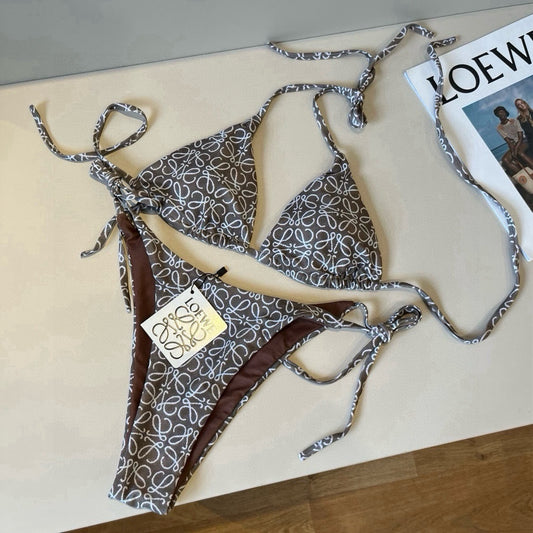 LO 25 Printed bikini swimsuit