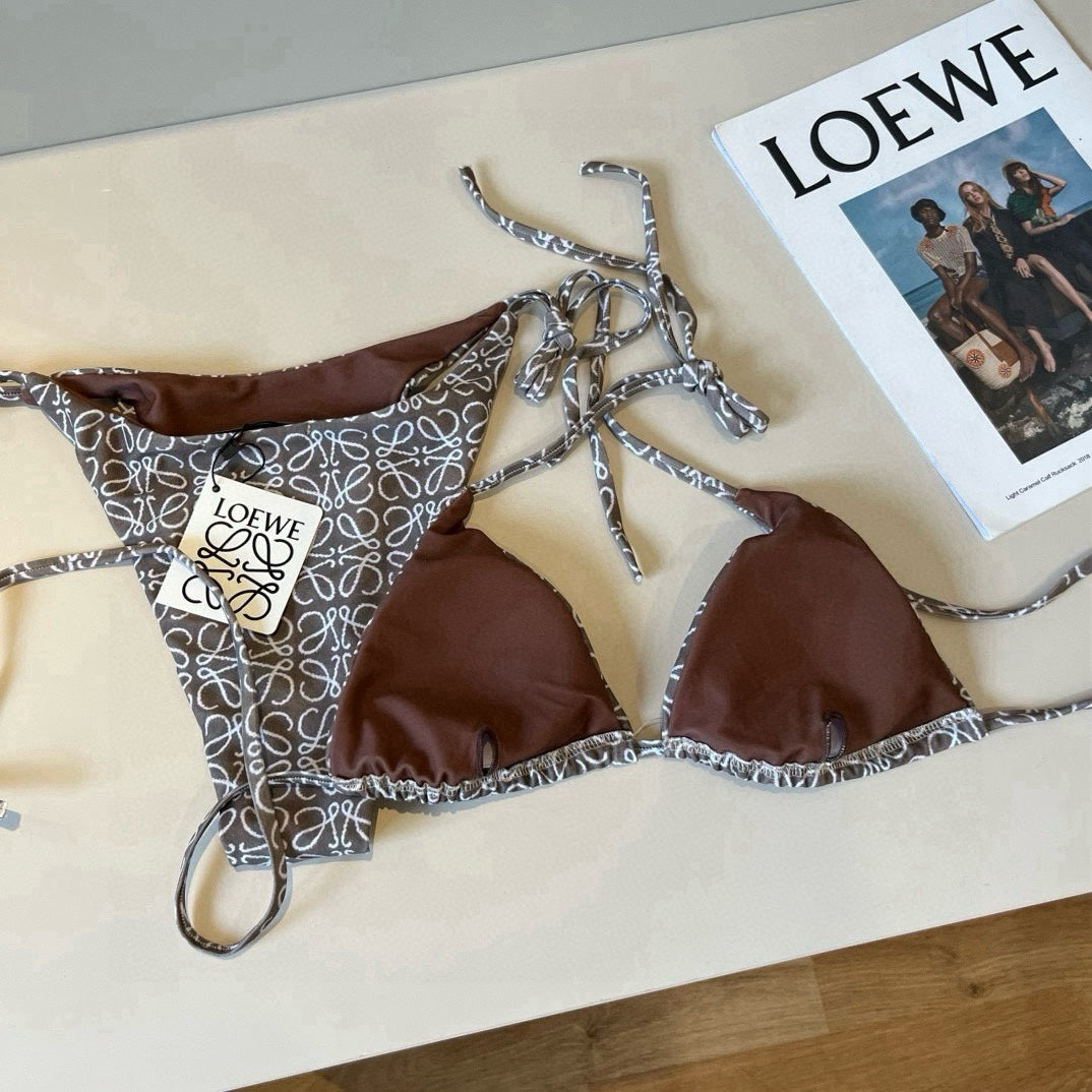 LO 25 Printed bikini swimsuit